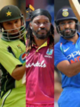 Top cricketers who scored more than 200 runs